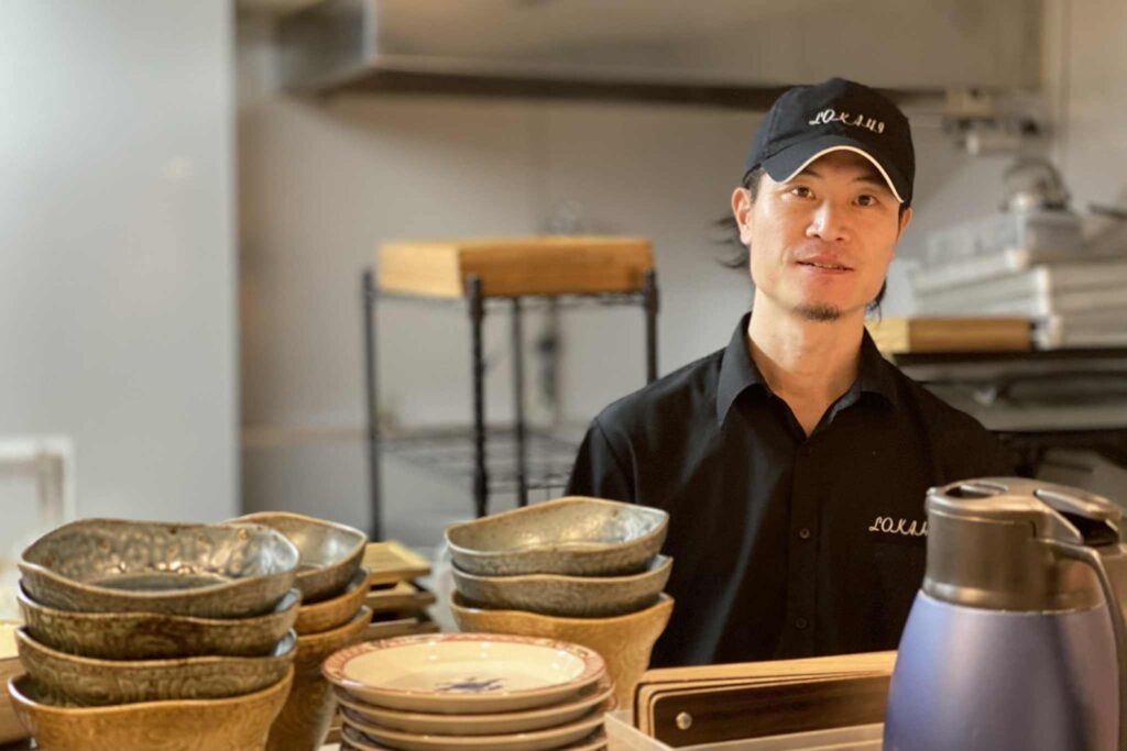 和食の世界で培った、確かな技術とアイデアがしっかり活かして、好きなものを提供する店主の澤田さん